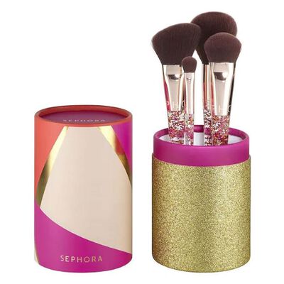 BEAM AND GLOW BRUSH SET MIX (KIT DE BROCHAS PARA ROSTRO)